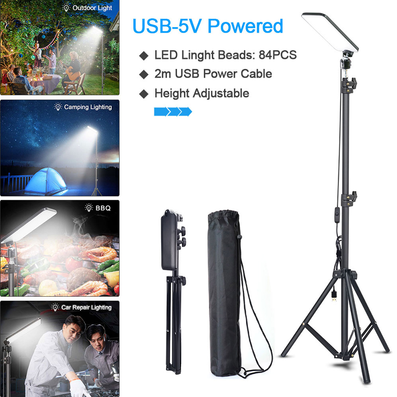 Photography Lighting For Outdoors - Luz LED portátil para acampar, lámpara