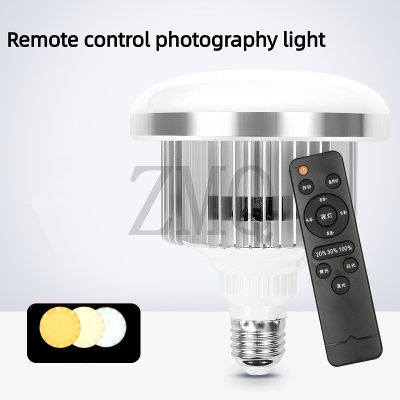 Photography And Videography Lighting - Lámpara LED E27 85W 155W 3200K-5500K,