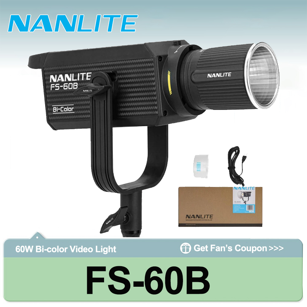 Photography Lighting For Outdoors - Luz de Fotografía Nanlite FS-60B de