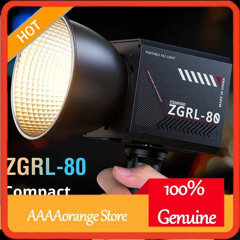 Photography Lighting For Outdoors - Luz LED de vídeo COB ZGRL80