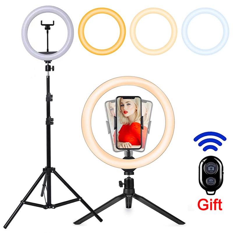 Photography And Videography Lighting - Anillo de luz LED para Selfie