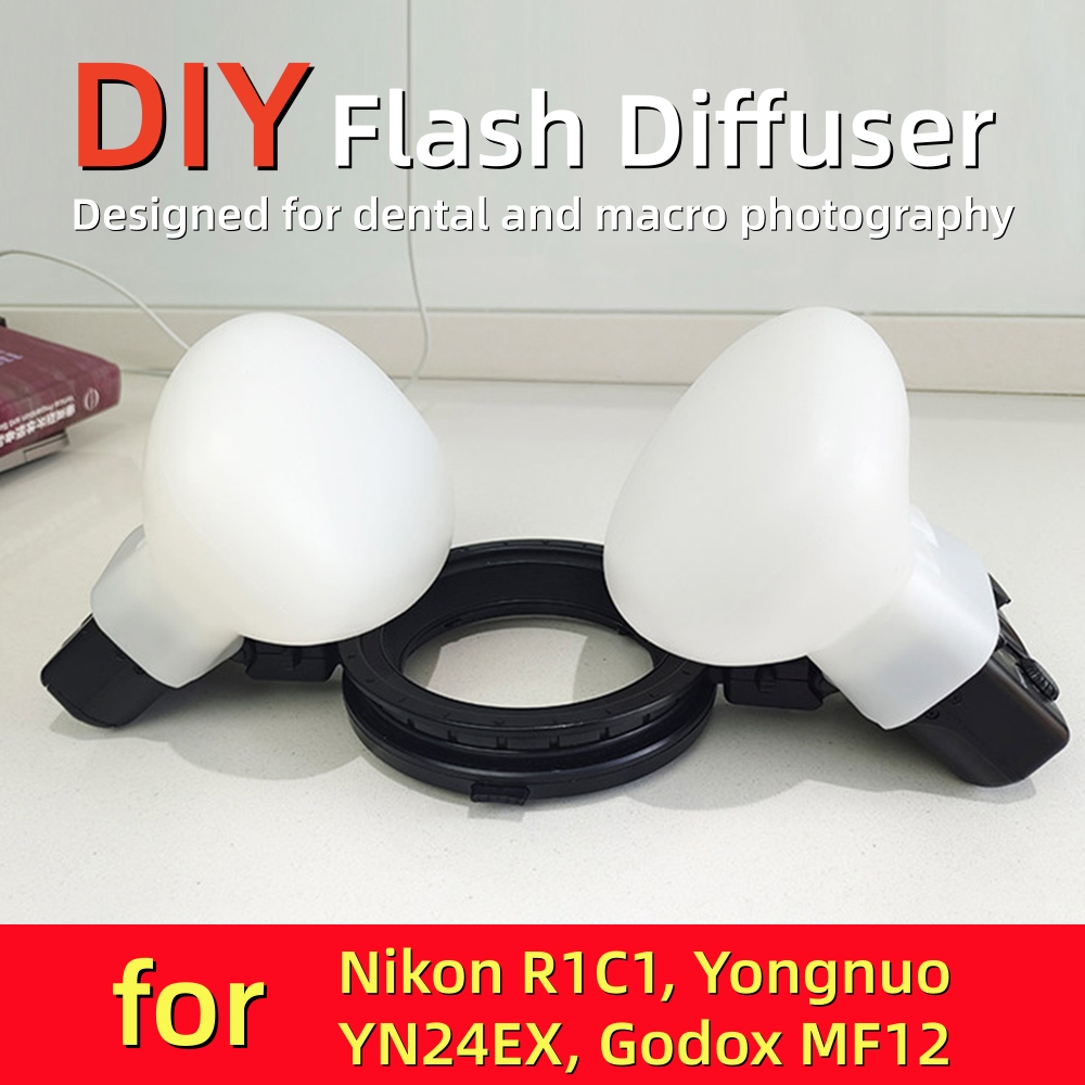 Photography Lighting Godox - 2 piezas de difusor de flash