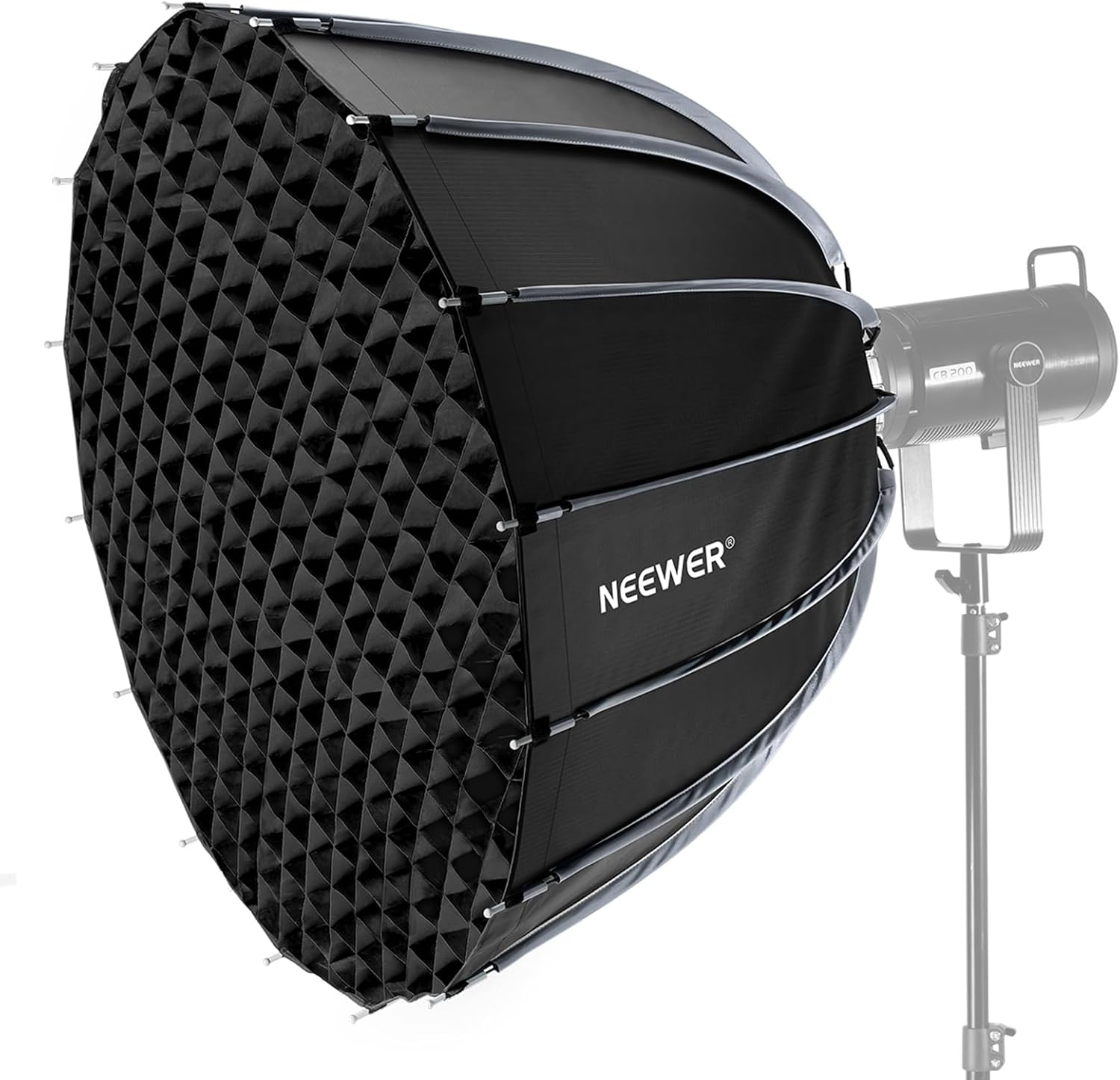 Photography And Videography Lighting - Softbox Parabólico con Montura Bowens, Kit