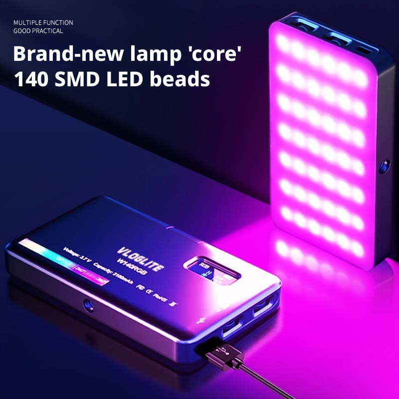 Photography Mobile Lighting - Luz de Relleno RGB Móvil para