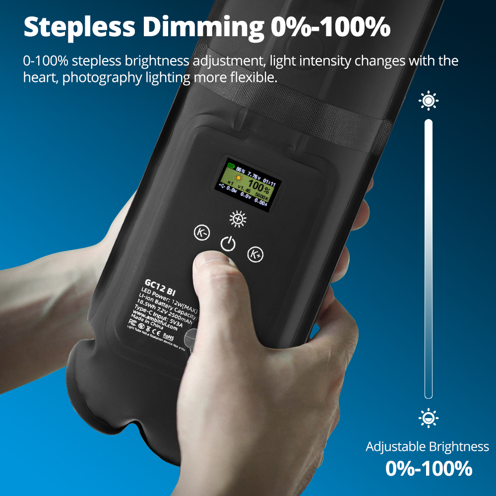 Lámpara Inflable Ambitful GC12 - Photography Mobile Lighting reseña y precio