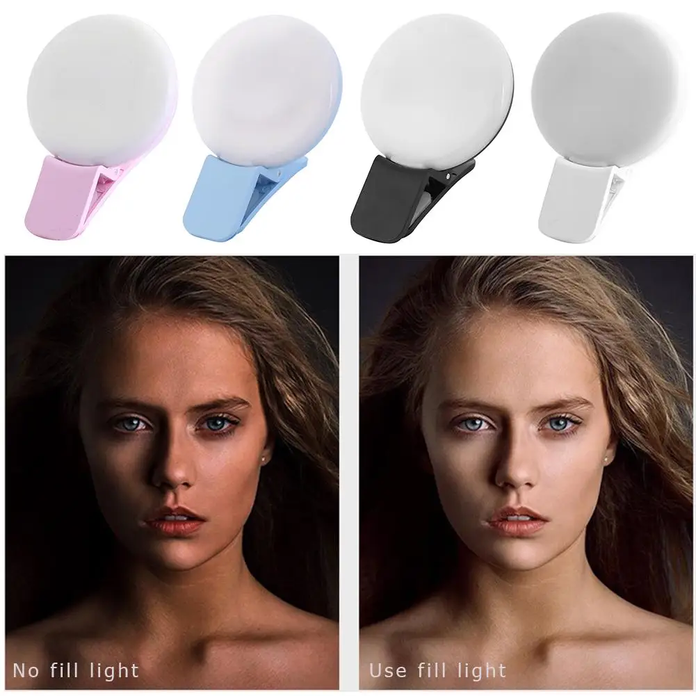Anillo de luz LED para Selfie  - Photography Mobile Lighting reseña y precio