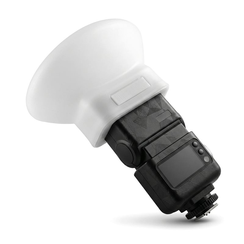 Cubierta difusora de silicona  - Photography Lighting Godox reseña y precio