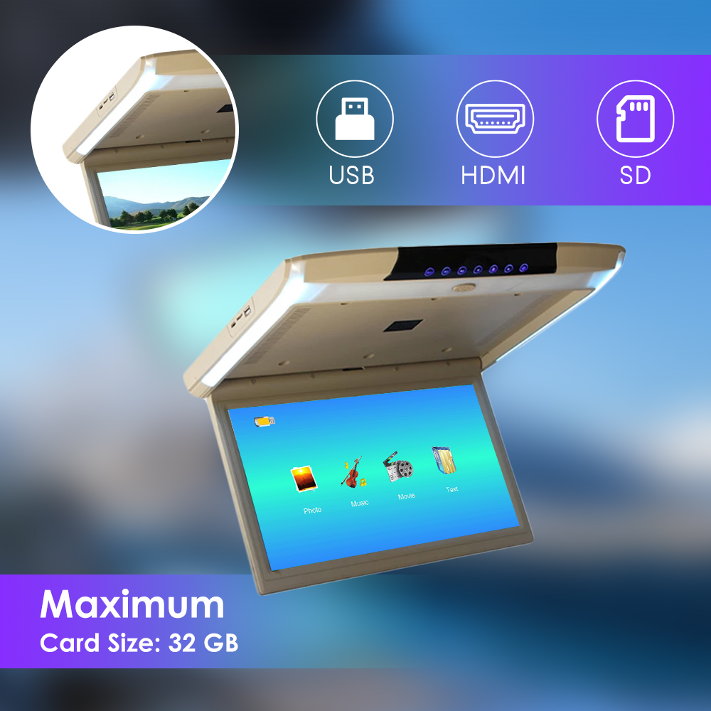 Monitor de techo de coche de 1 - Photography And Videography Lighting reseña y precio
