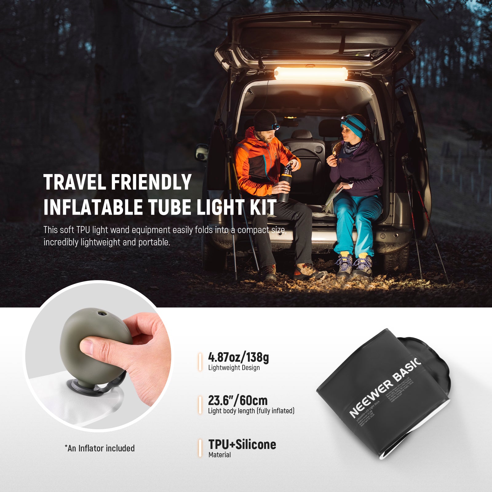 NEEWER BASICS 10W 21W Bi Color - Photography Lighting For Outdoors reseña y precio