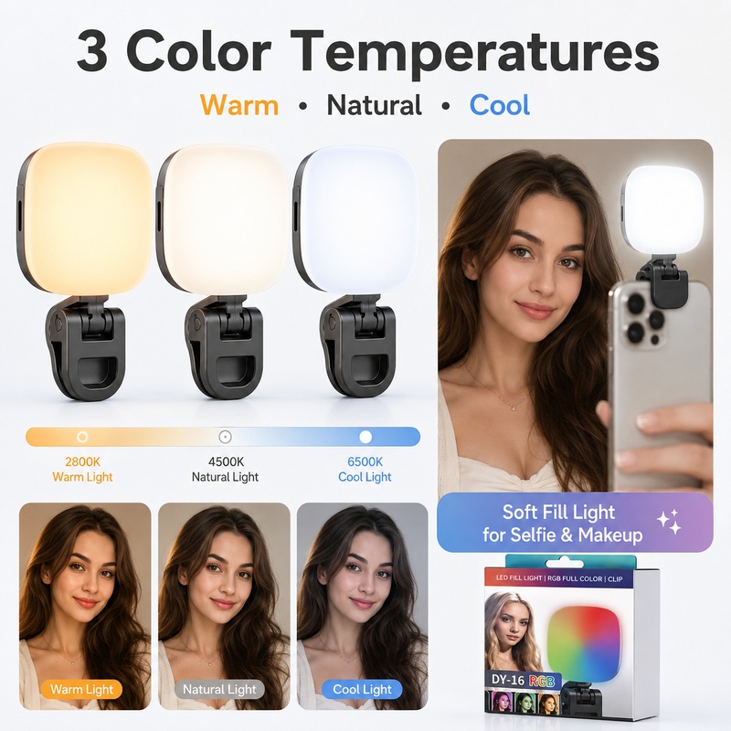 Lámpara de Relleno LED RGB Por - Photography Lighting For Outdoors reseña y precio