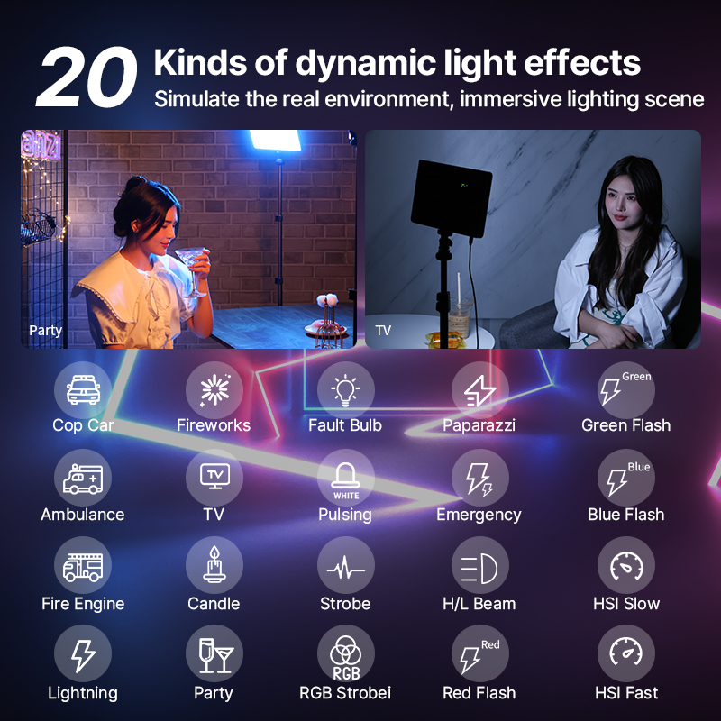 Ulanzi LT003 15W RGB luz de ví - Photography And Videography Lighting reseña y precio