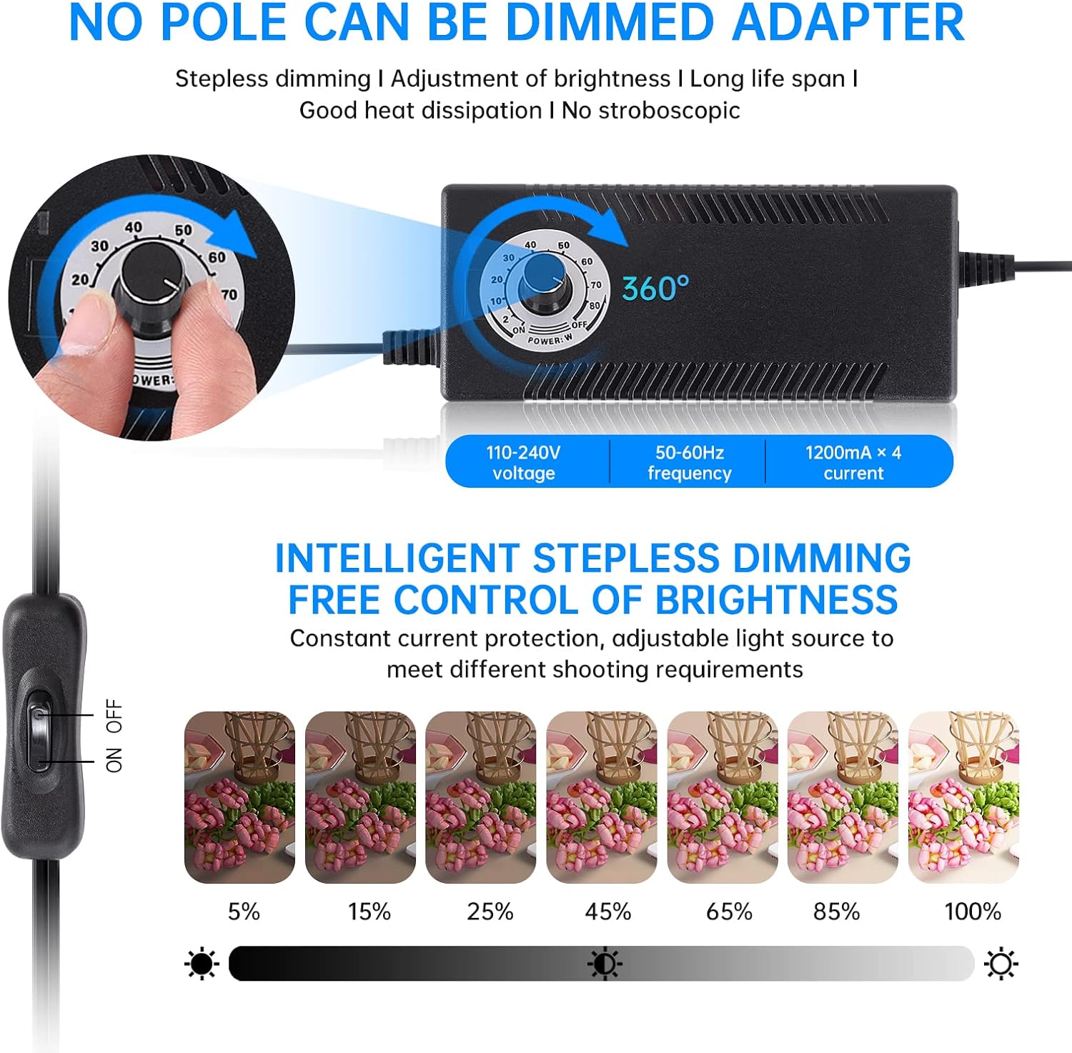 Carpa de Luz LED Regulable par - Photography Lighting For Products reseña y precio