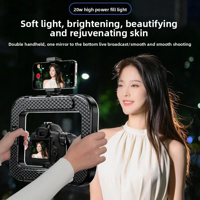 Luz LED de anillo portátil de  - Photography Mobile Lighting reseña y precio